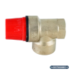 Клапан предохранительный мембранный ELSEN ESV08 1/2"х3/4" ВВ 8 бар, латунь