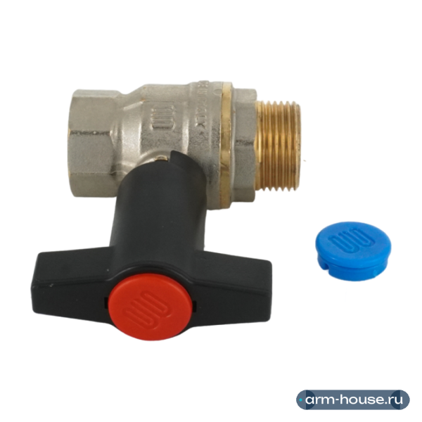 Кран шаровой, ELSEN, 3/4", НВ, PN 30, T°C -от -20 до +140, высокая ручка из пластмассы
