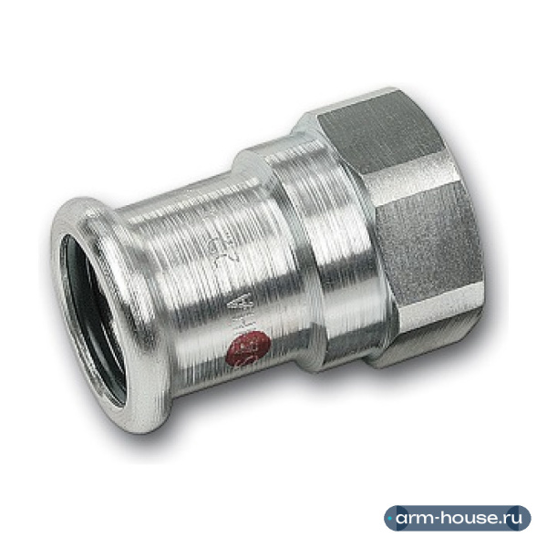 Муфта переходная SANHA 24270g, 18 x 1/2" (ВР), оцинкованная сталь, ВПр-ВР
