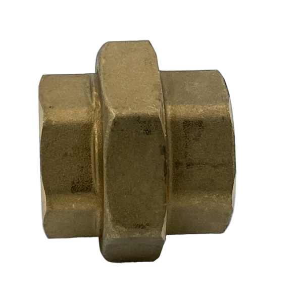 Сгон-американка прямой ВВ ELSEN Metalit, 1 1/2", латунь, плоское уплотнение