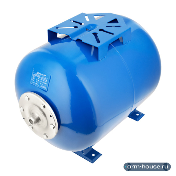Гидроаккумулятор AQUARIO HT-50.2 (ном. объем- 50л, гориз., удлиненная платформа) NEW!!!