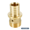 Переходник НР РЕХАУ RAUTITAN MX, 40-R 1 1/4", DZR латунь, (MX)