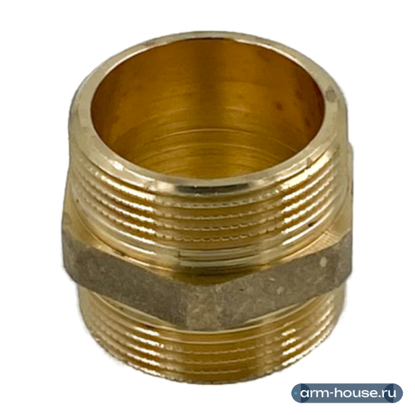 Ниппель равнопроходной НН ELSEN Metalit, 1 1/2", латунь