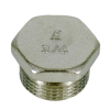 Заглушка с наружной резьбой ELSEN TIN, 3/4", латунь