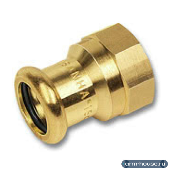 Муфта переходная SANHA 8270g, 28x3/4", бронза, ВР