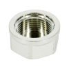 Заглушка с внутренней резьбой ELSEN TIN PLATED Metalit, 3/4", TIN латунь