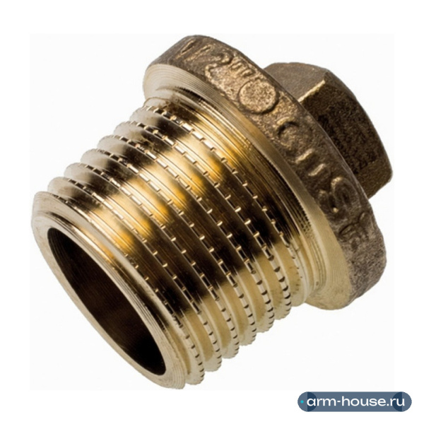 Заглушка с квадратом PURAFIT 1/2" НР, 3290