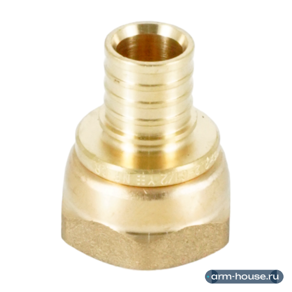 Переходник НГ РЕХАУ RAUTITAN MX, 16-G 1/2", DZR латунь, (MX)