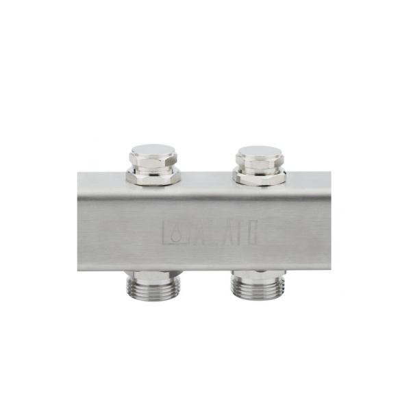 Коллектор Alato 1" x 3/4" x 12-вых для радиаторного отопления (нерж. сталь) 0302-0012