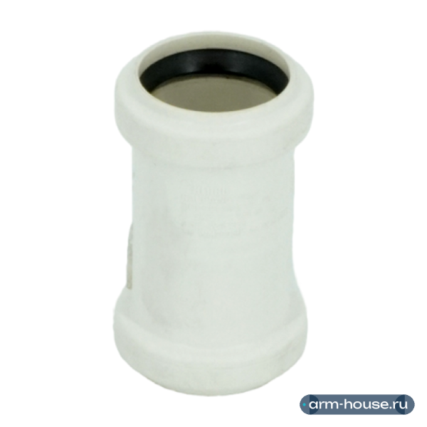 Муфта Rehau RAUPIANO, DN 40, PP (полипропилен), двухраструбная