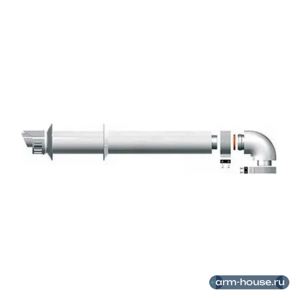 Комплект Protherm для горизонтального прохода через стену, 60/100,750мм