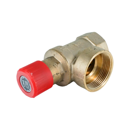 Клапан предохранительный ELSEN ESV06 1 1/4"х1 1/2" ВВ 6 бар, латунь