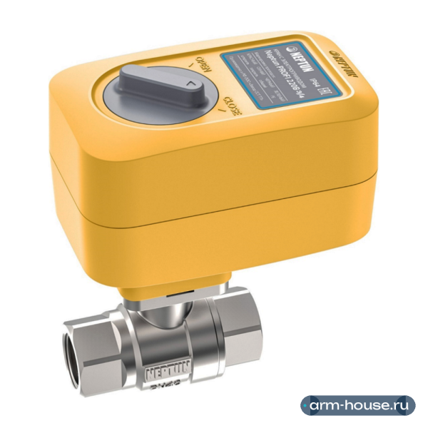 Кран шаровой с электроприводом Neptun Profi 3/4", 220В