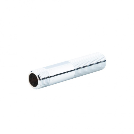 Сгон 1/2" х 100 мм НР-НР, хромированный Alato