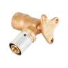 Угольник прессовый 90° Oventrop Cofit P, 20 x 2,5 x 1/2", бронза (RX), ВР