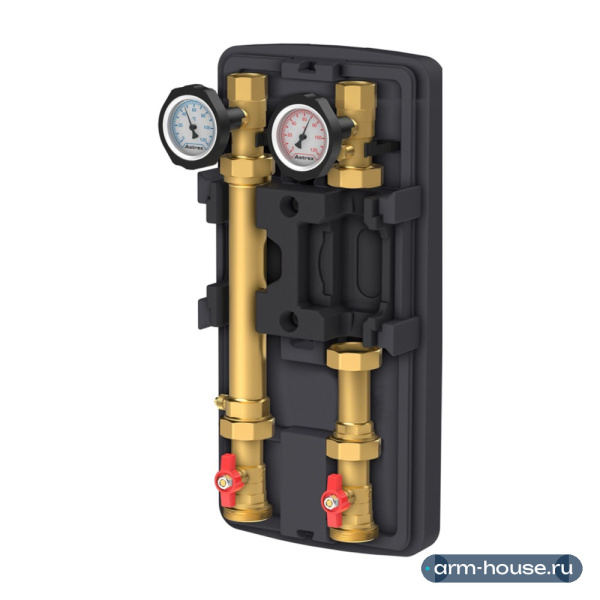 Насосная группа Astroflow UC-L прямая (без смесителя) DN25 без насоса