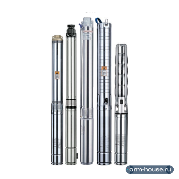 Насос CNP SM(A)2.5-30D многоступенчатый погружной, из нержавеющей стали, 1,1 кВт