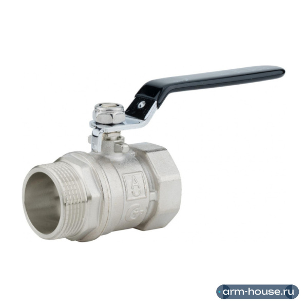 Кран шаровой 1 1/4", неполнопроходной, ВР/НР, ручка рычаг