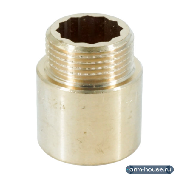 Удлинитель НВ ELSEN Metalit, 3/4"х25 мм, латунь