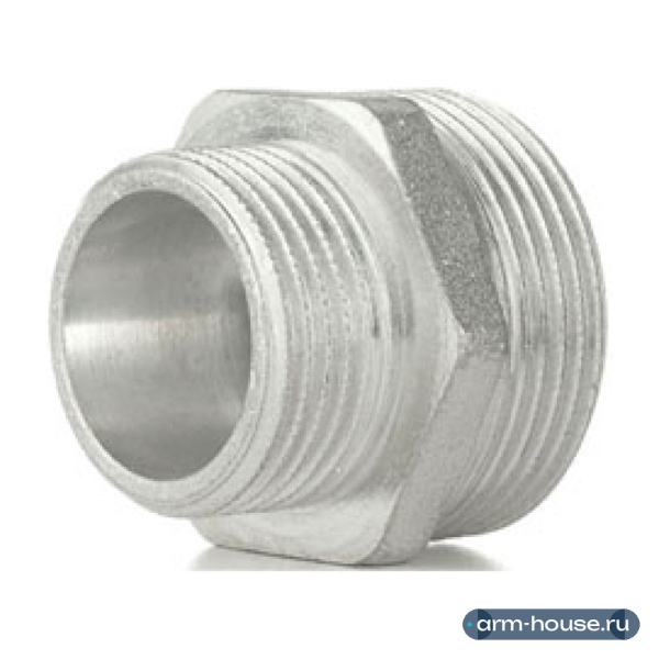 Ниппель переходной НН ELSEN, 1/4"х3/8", TIN латунь