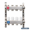 Коллектор Alato 1" x 3/4" x 4-вых для радиаторного отопления (нерж. сталь) 0302-0004