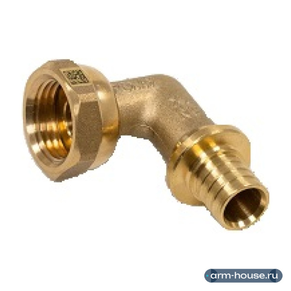 Угольник-переходник НГ РЕХАУ RAUTITAN MX, 16-G 1/2", DZR латунь