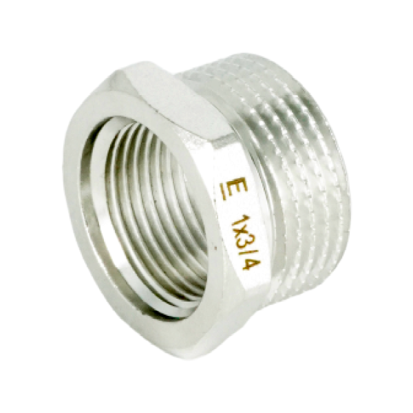 Футорка НВ ELSEN TIN, 1" x 3/4", латунь