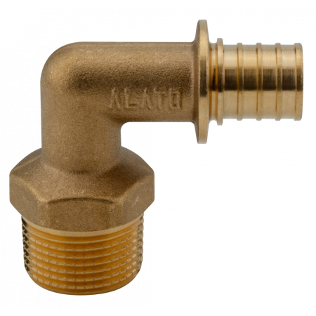 Угольник переходник латунный 20 x 3/4" Alato, арт. 1010-2020