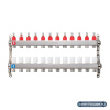 Коллектор Alato 1" x 3/4" x 12-вых для тёплого пола (нерж. сталь) 0301-0012