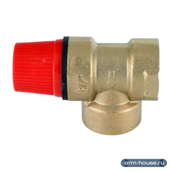 Клапан предохранительный мембранный ELSEN ESV03 3/4" ВВ 3 бар, латунь