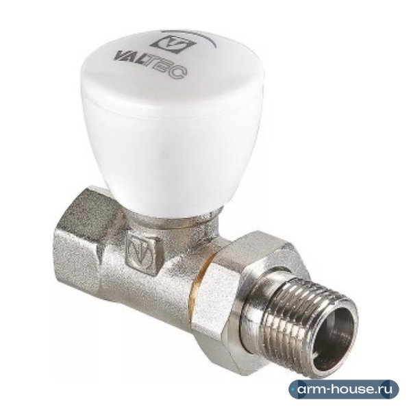 Радиаторный Клапан регулирующий Valtec 1/2" прямой