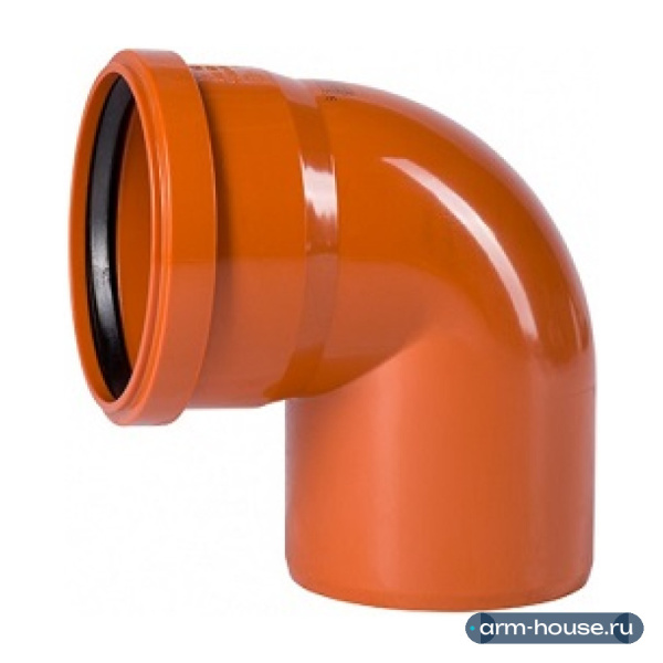 Отвод Ostendorf KGB, 87°, 250, 250, PVC (поливинилхлорид)