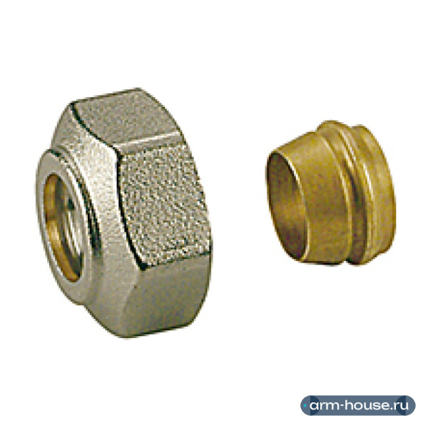 Переходник (адаптер) Giacomini R178E, 3/4" НГ EK х 16 мм, латунь, для медной трубы