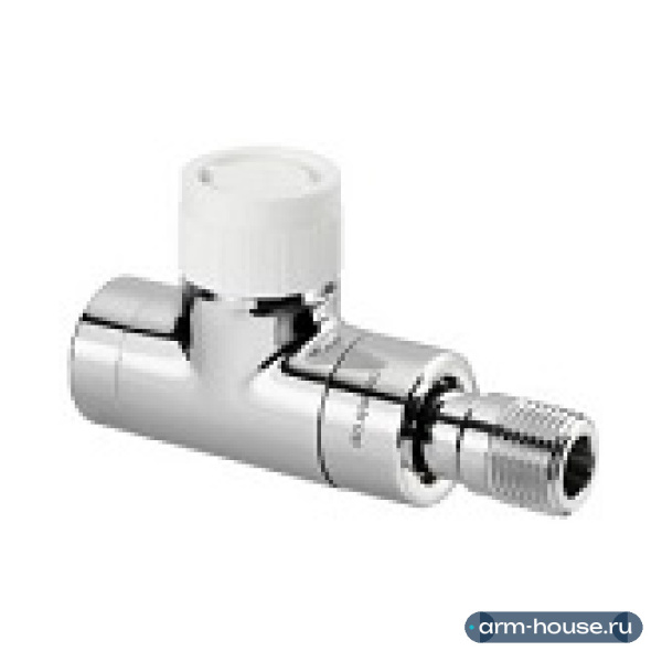 Вентиль термостатический проходной Oventrop Серия E, 1/2" (DN 15) M30x1,5, латунь хромированная