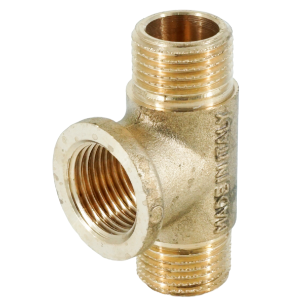 Тройник равнопроходной НВН ELSEN Metalit, 1/2", латунь