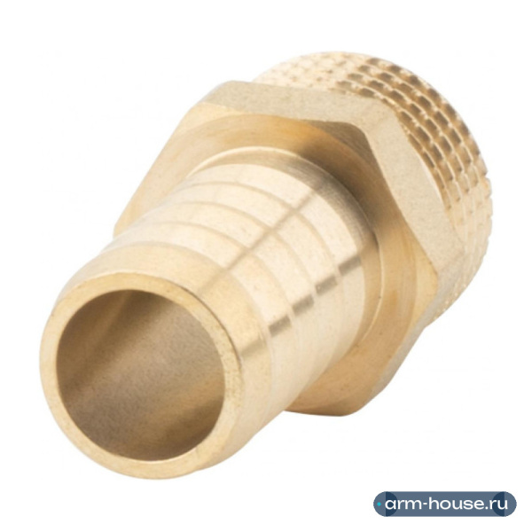 Штуцер 1/2" x 16мм НР, латунный Alato