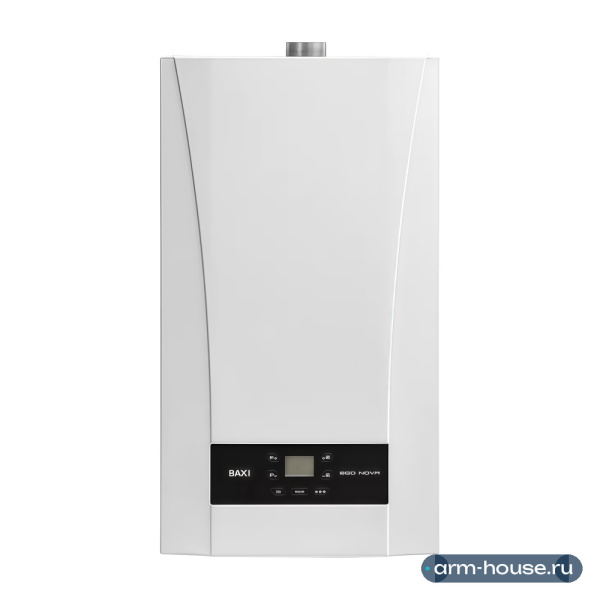 Котёл газовый настенный Baxi ECO NOVA 10F, мощность 10 кВт, двухконтурный, закрытая камера сгорания