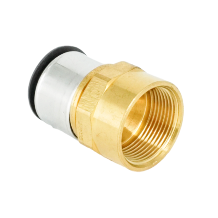 Соединение прессовое Oventrop Cofit P, 40 x 3,5 x 1 1/4", латунь, ВР