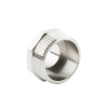 Ниппель переходной 1 1/2" х 1" , НР-НР, никелированный Alato