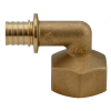Угольник переходник латунный 16 x 3/4" Alato