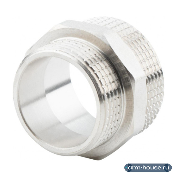 Ниппель переходной 1 1/2" х 1 1/4" , НР-НР, никелированный Alato