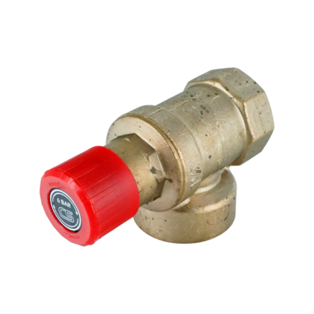 Клапан предохранительный ELSEN ESV06 1 1/4"х1 1/2" ВВ 6 бар, латунь