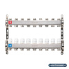 Коллектор Alato 1" x 3/4" x 9-вых для радиаторного отопления (нерж. сталь) 0302-0009