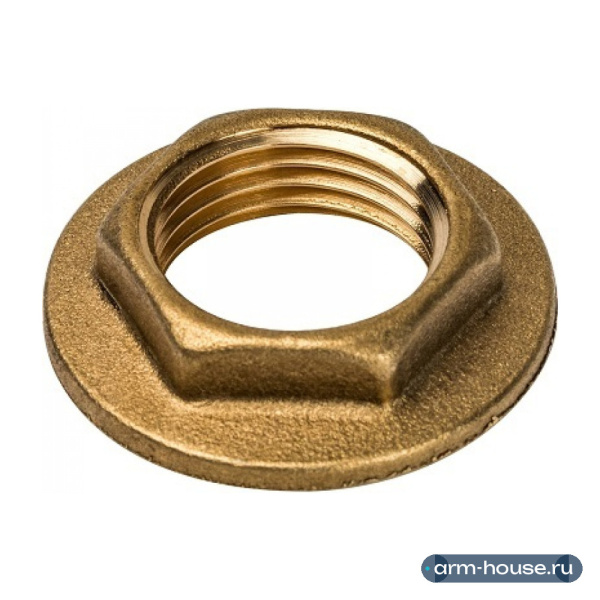 Контргайка с упором Stout 1/2" латунная SFT-0023-000012