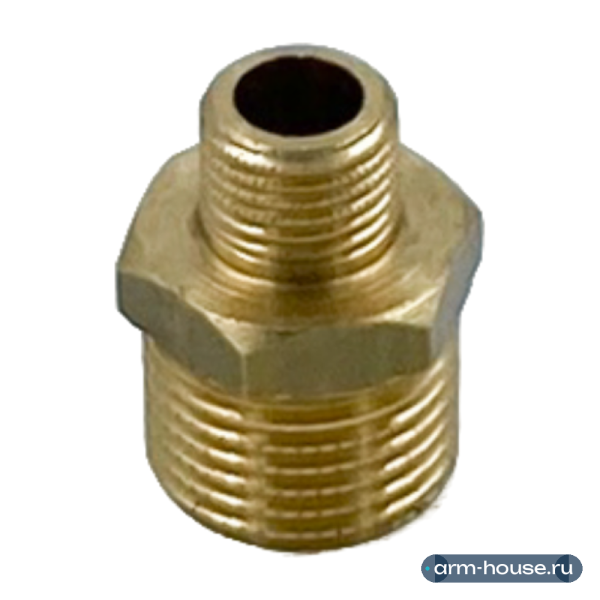 Ниппель переходной НН ELSEN Metalit, 1/4"х1/2", латунь
