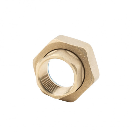 Гайка для насоса 1 1/2" x 1" (в паре)ВР-ВР, латунная Alato