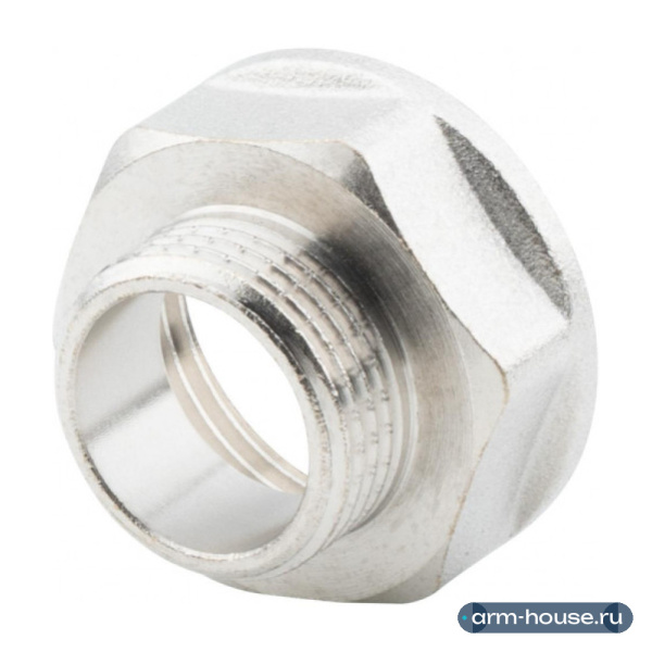 Переходник 1" х 3/4" ВР-НР, никелированный Alato
