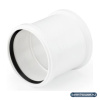 Муфта Rehau RAUPIANO, DN 50, PP (полипропилен), двухраструбная