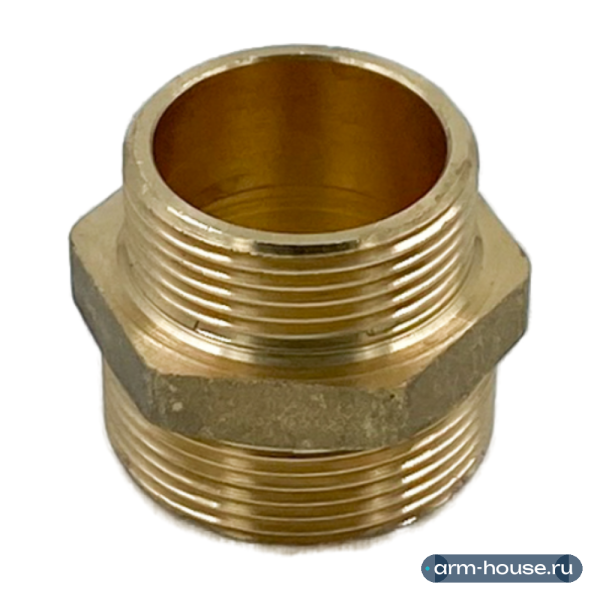 Ниппель переходной НН ELSEN Metalit, 1 1/4"х1 1/2", латунь