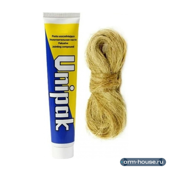 Комплект №1 Unipak (паста 25 г. + лён 13 г.)